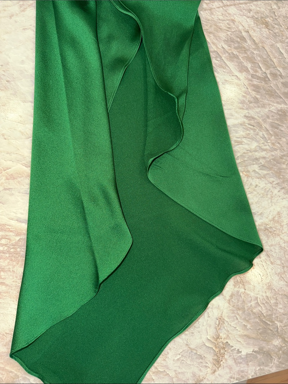 naked wardrobe Emerald Green Cutout Maxi Dress - Picture 6 of 6